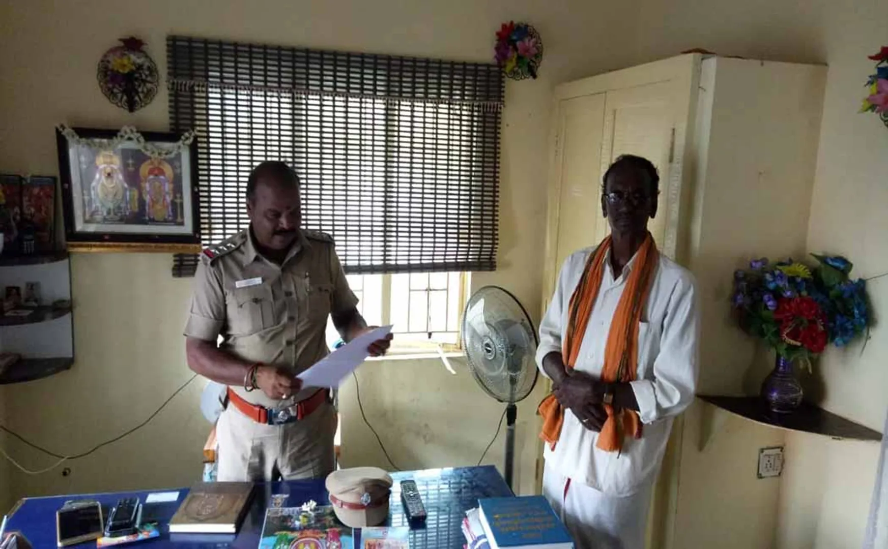 60th wedding at Chidambaram Natarajar Temple   A petition from the police station asking for permission to conduct