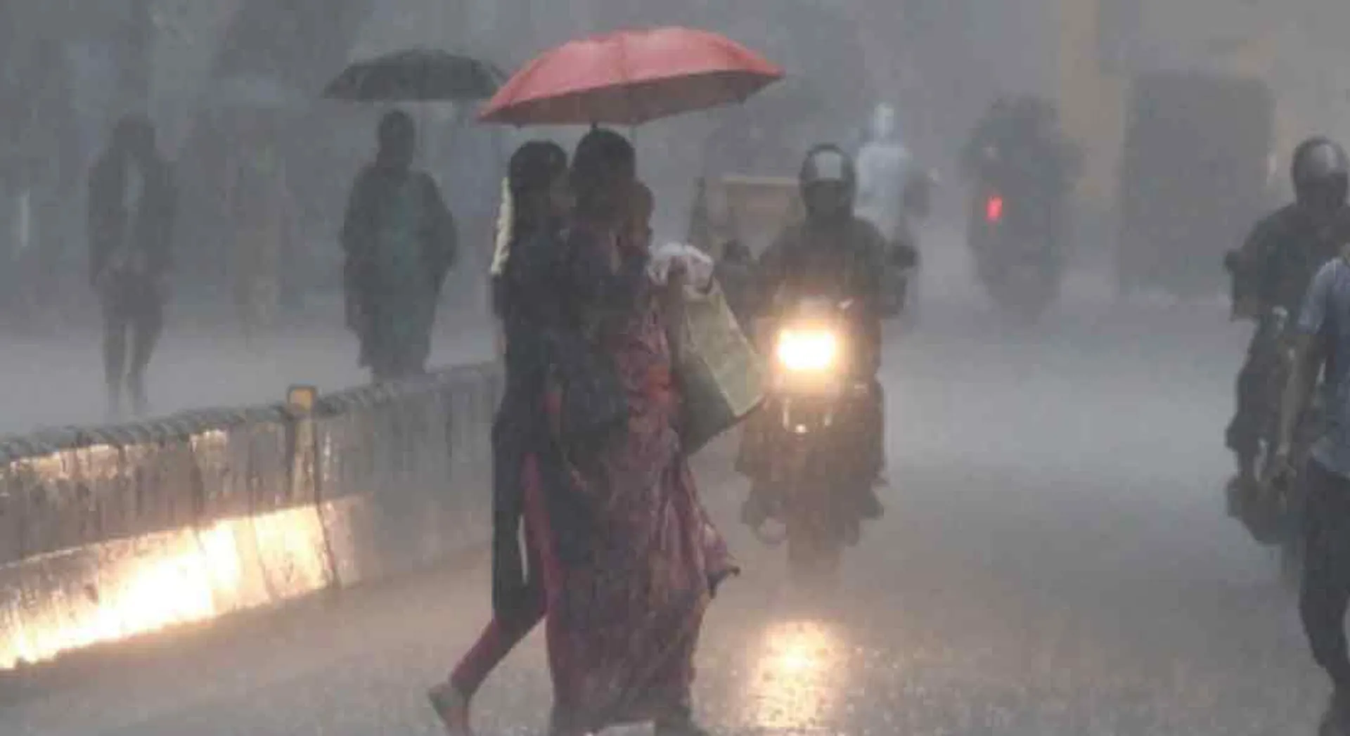  9.6 centimeters of rainfall overnight in Chennai