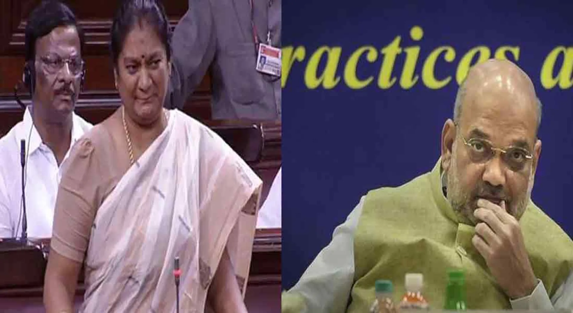  “In Tamil Nadu by-election BJP is separate Be competitive! " - Sasikala Pushpa Request to Amitsha