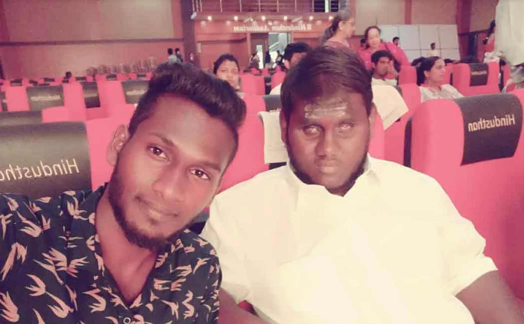 iman gives chance to a blind man
