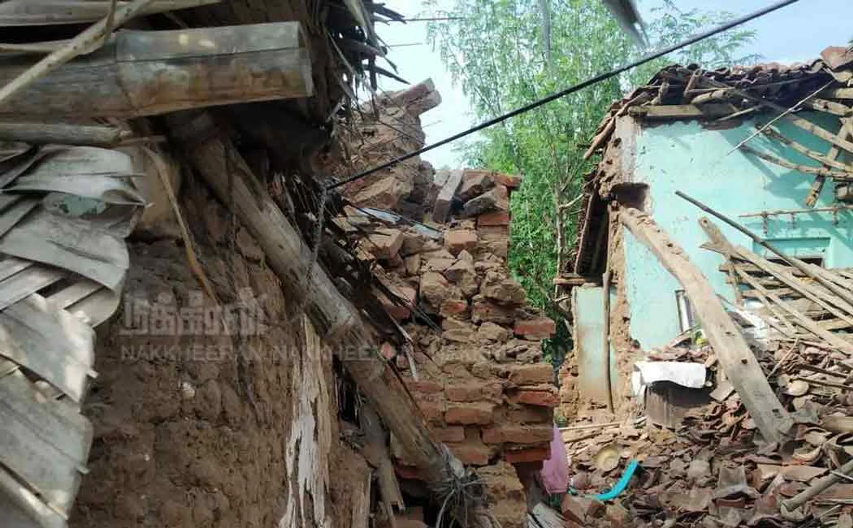 thiruvarur house accident