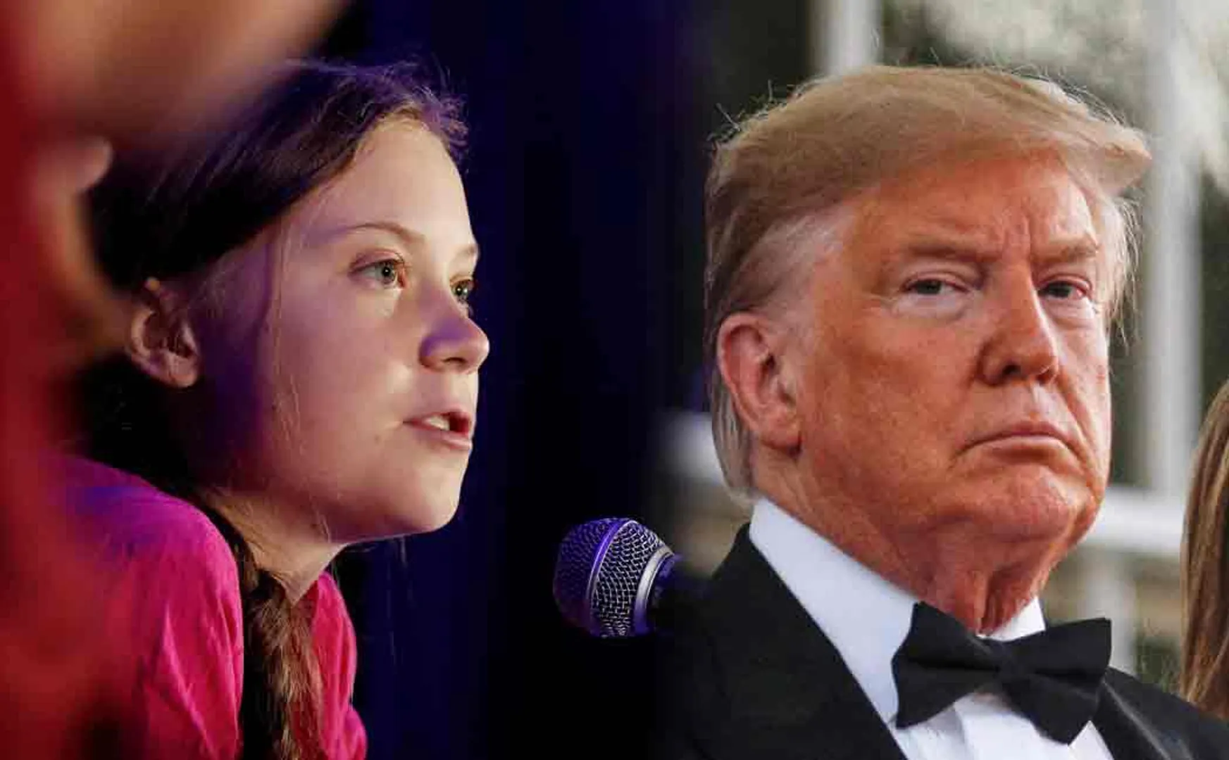 trump and greta tweet
