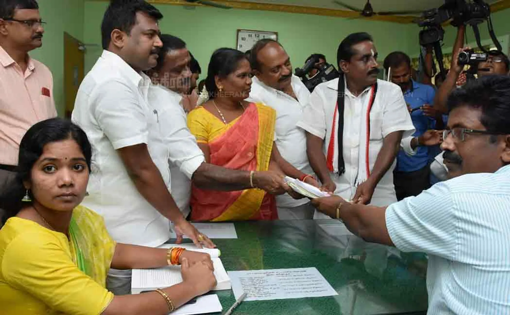 nanguneri dmk admk candidate 