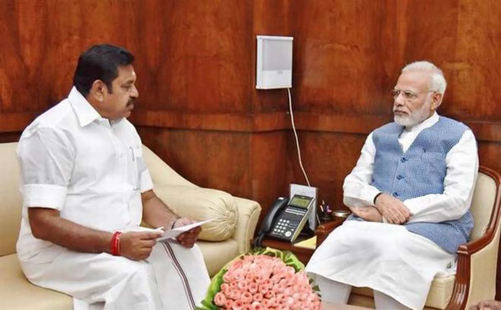 tamilnadu cm edappadi palanisamy request to pm narendra modi 