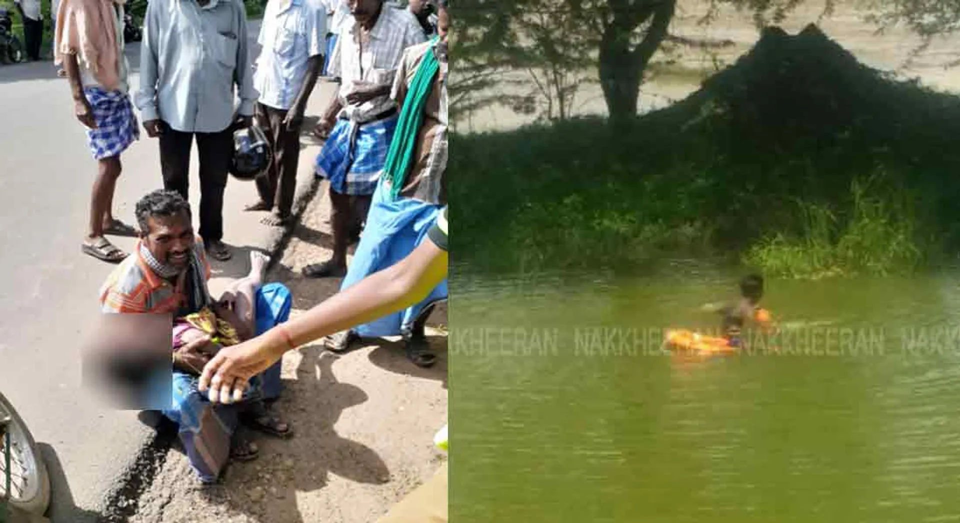  Three children thrown into river near Sethiyathopu