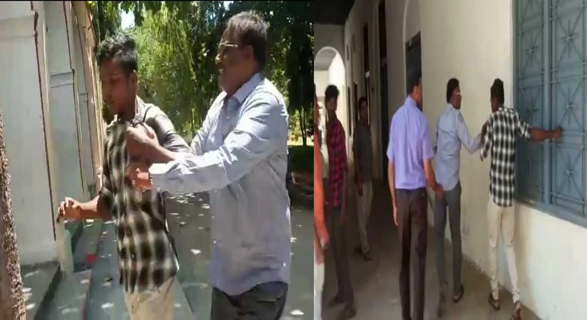 TAMILNADU GOVT FREE LAPTOP STUDENT TEACHER INCIDENT POLICE 