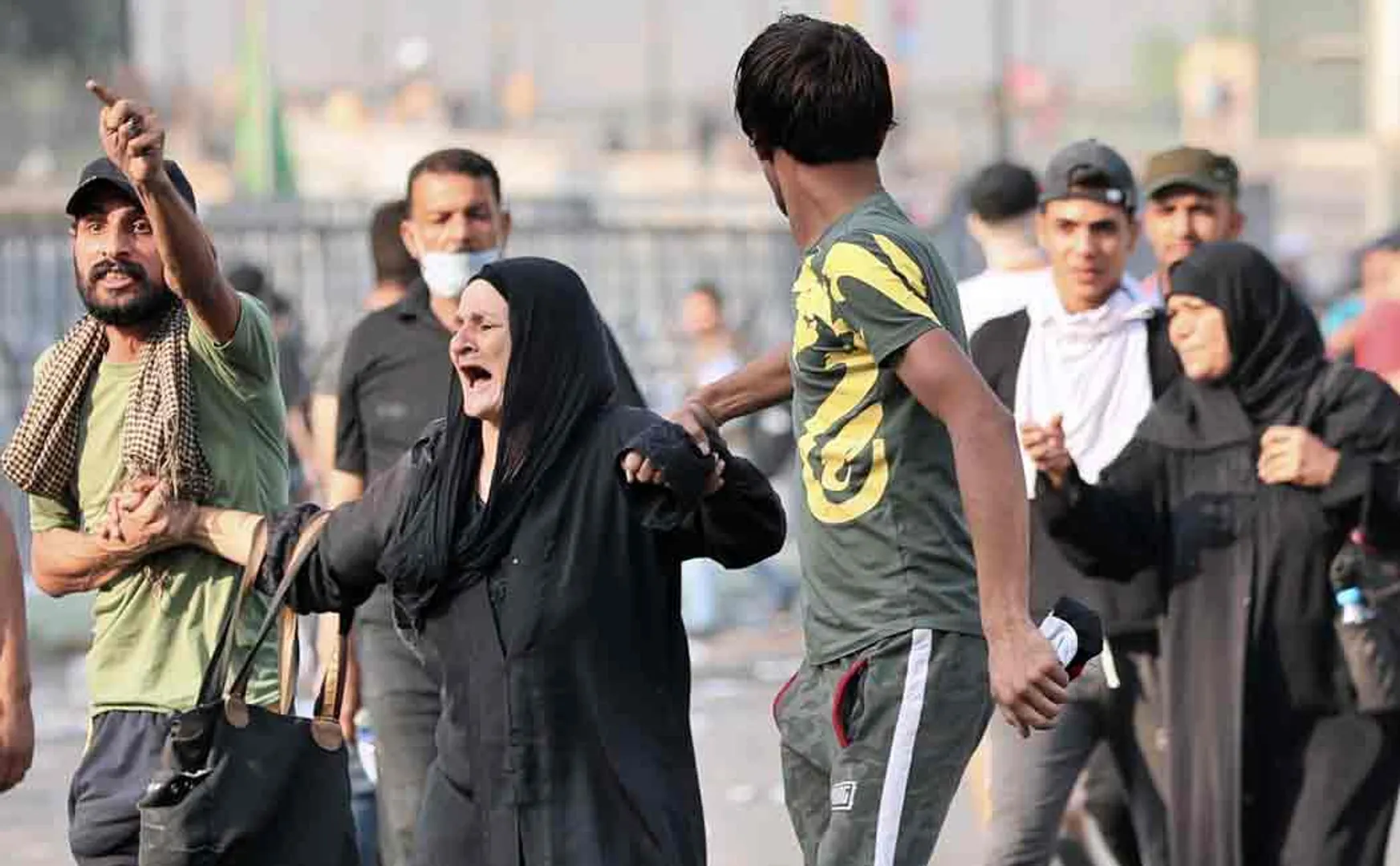 protest in iraq