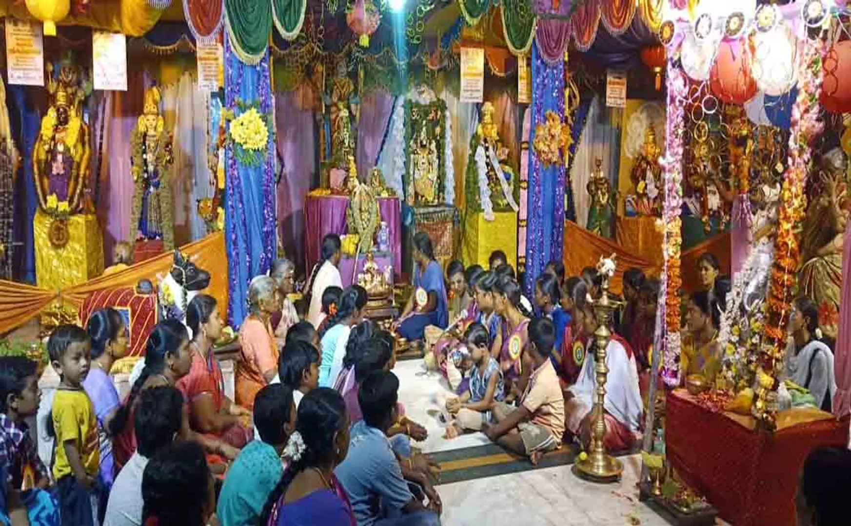  Navratri Kolu created by school students!