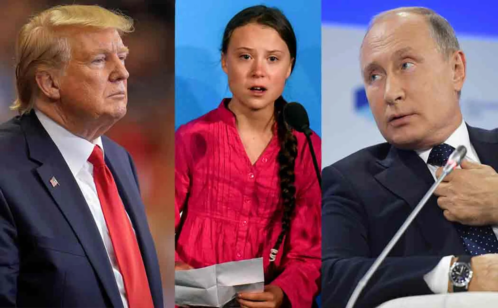 putin about greta thunberg speech at uno