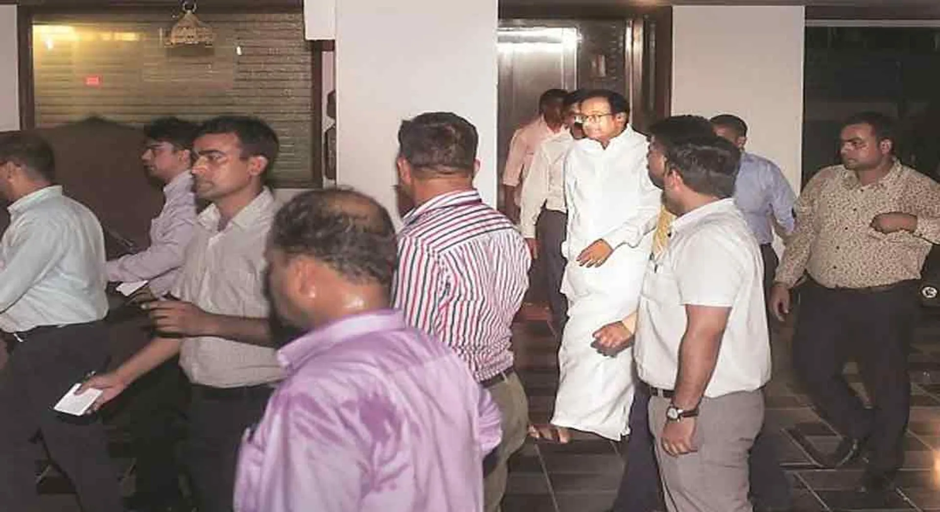  P Chidambaram at AIIMS Hospital!
