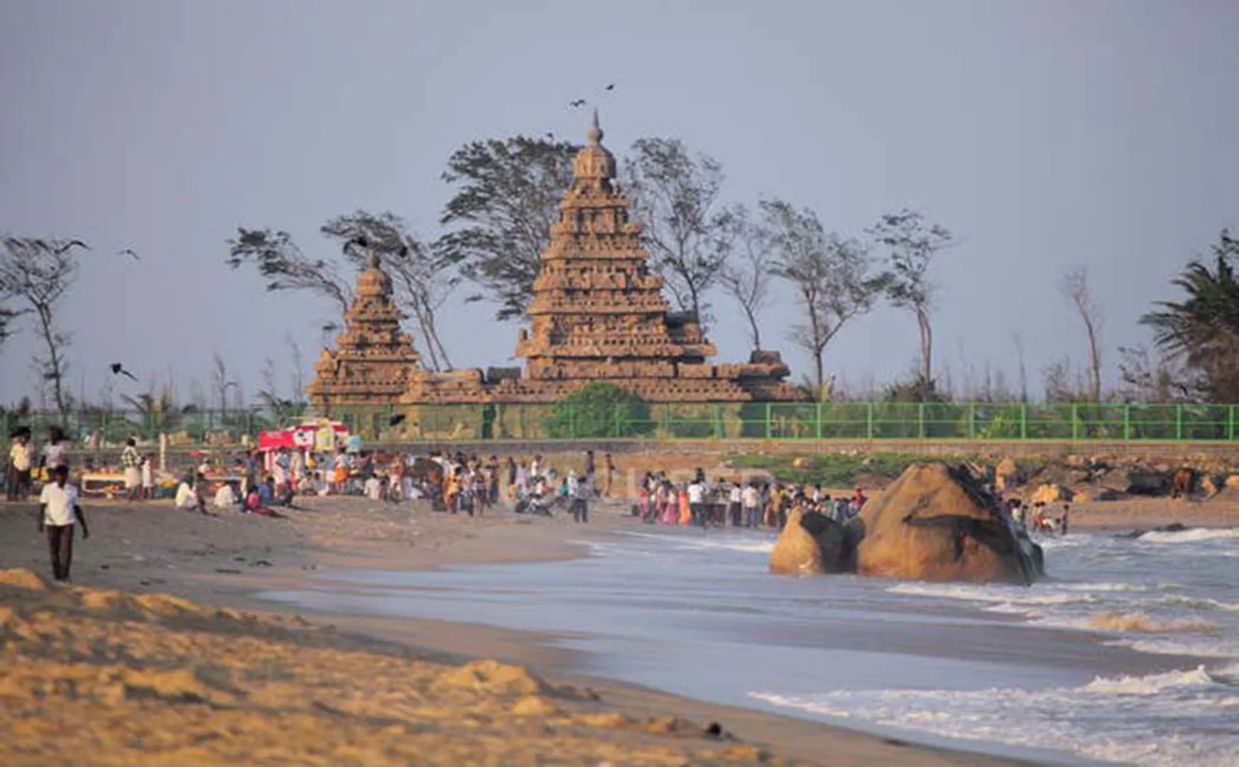  2 thousand years before the arrival of the Chinese President Mamallapuram  Do you know the reason?