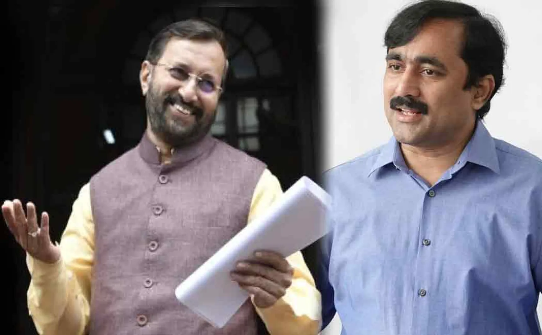ponraj critzise prakash jawadekar's statement about crackers