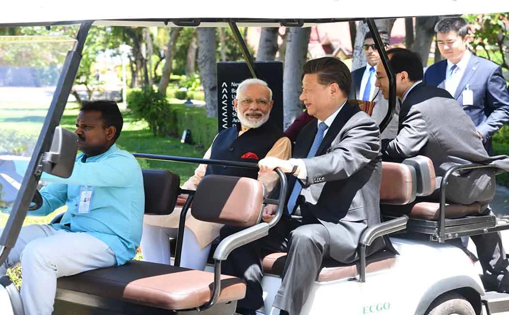 INDIA AND CHINA LEADERS MEET MAMALLAPURAM IN KANCHEEPURAM DISTRICT 