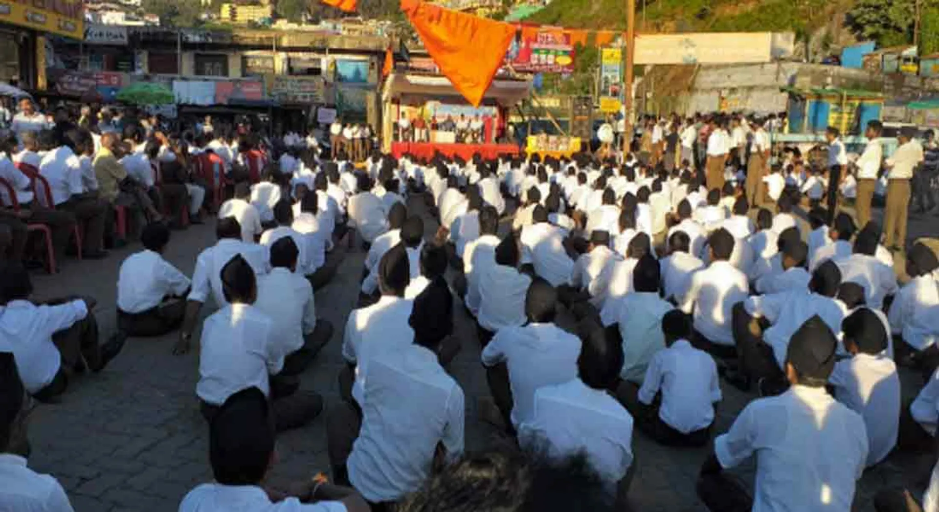  RSS procession held in Cuunoor!