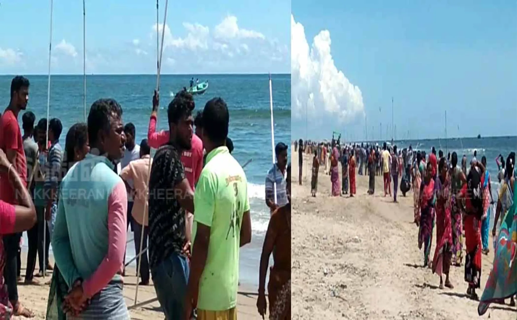PUDUCHERRY TWO VILLAGES FISHERMAN'S STRIKE 144 ORDER ISSUE GOVT