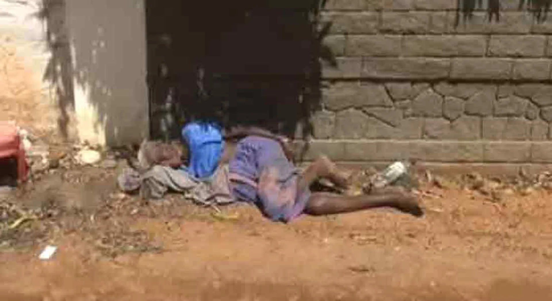 son who left his mother on the street due to his age