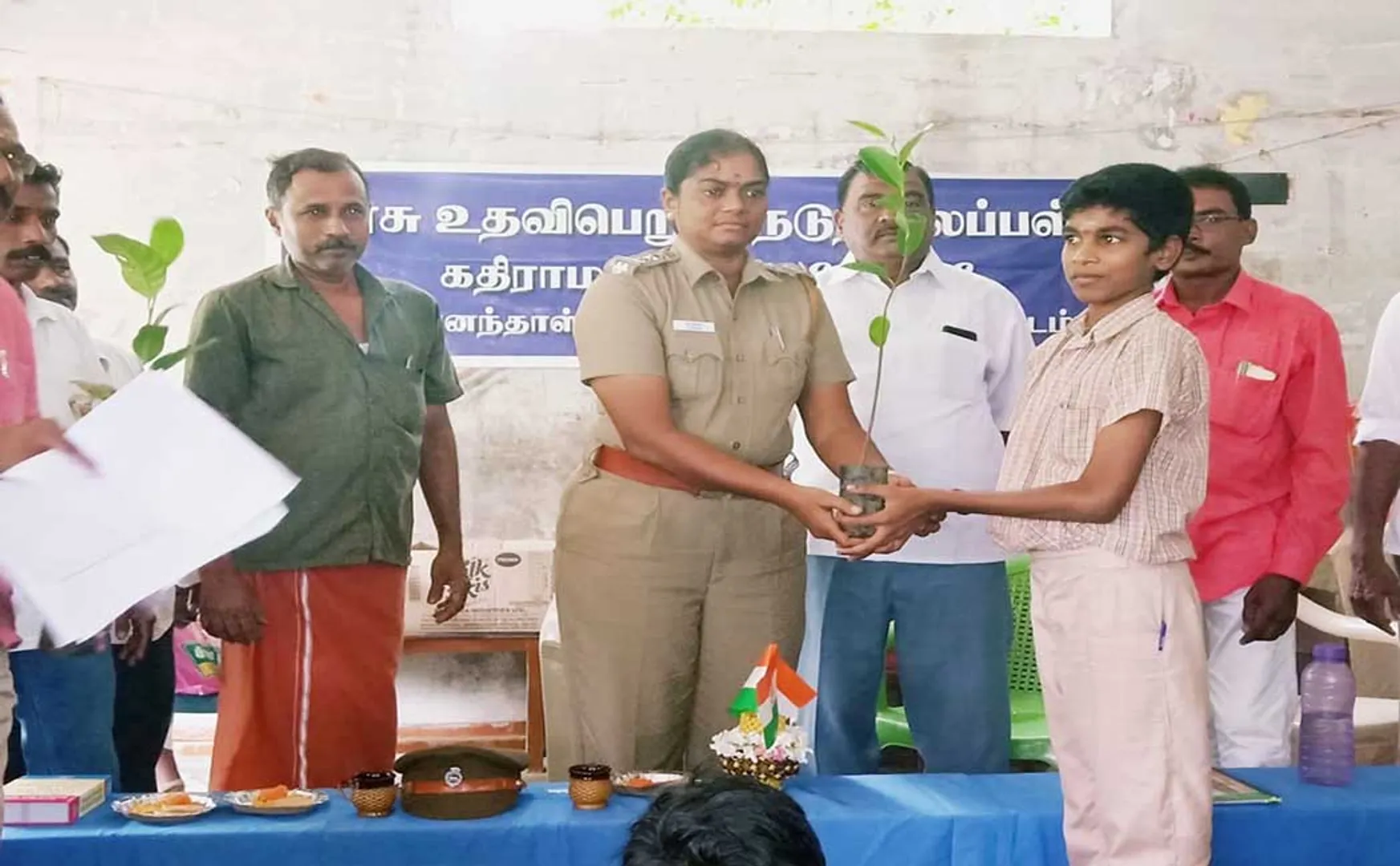 KATHIRAMANGALAM VILLAGE SCHOOLS FORMER PRESIDENT ABDUL KALAM BIRTHDAY CELEBRATION