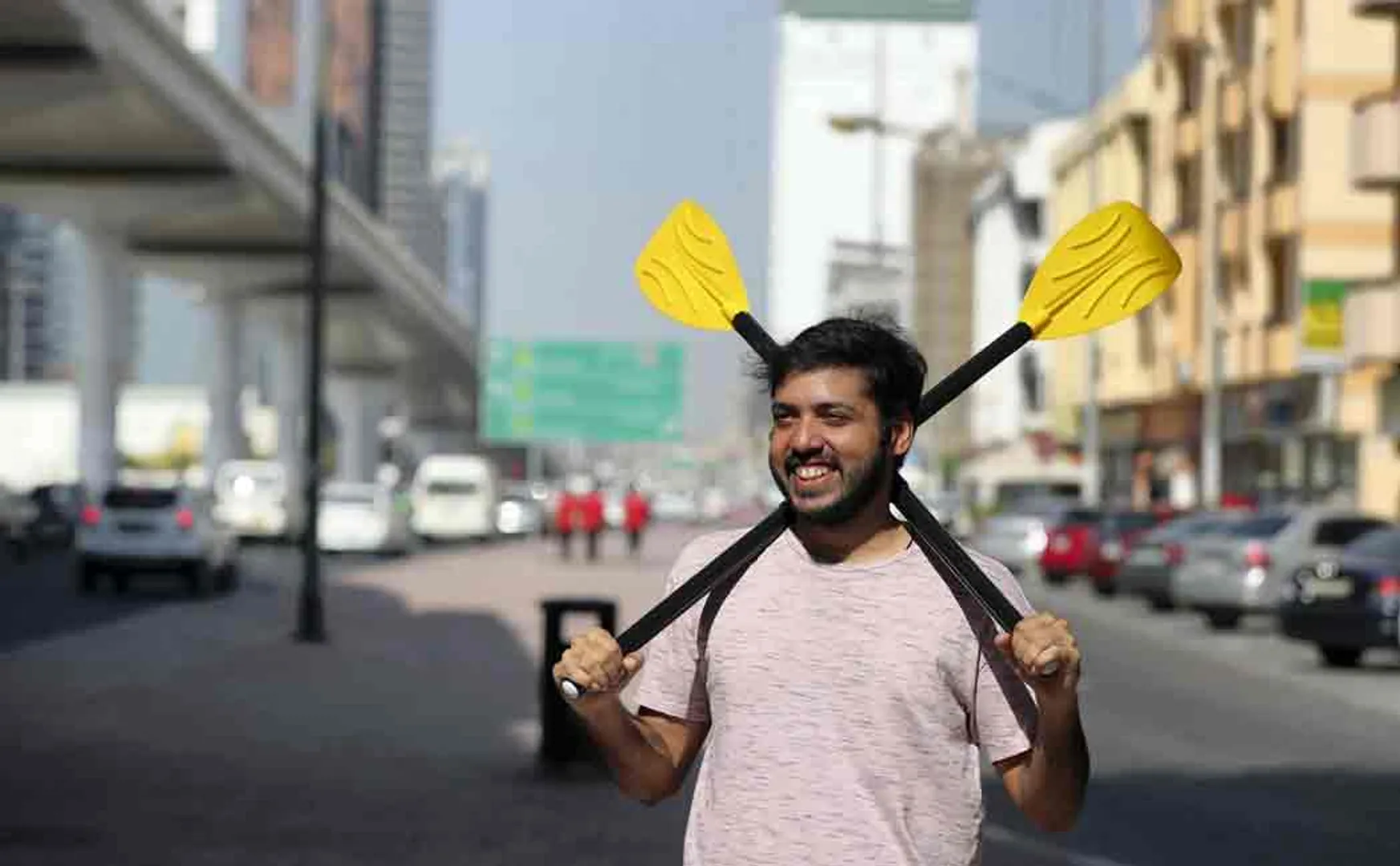 uae man won an island near canada 