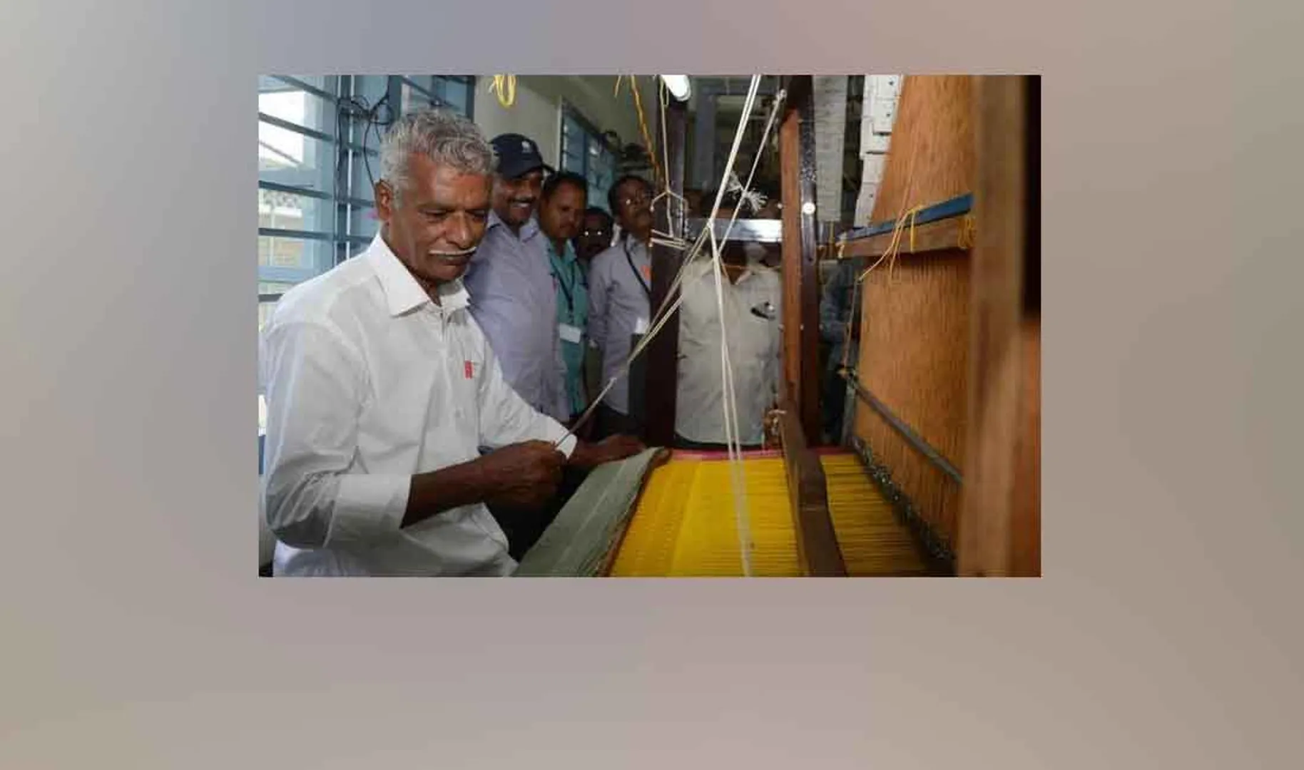 Sirumugai V Karappan - speech - Handlooms