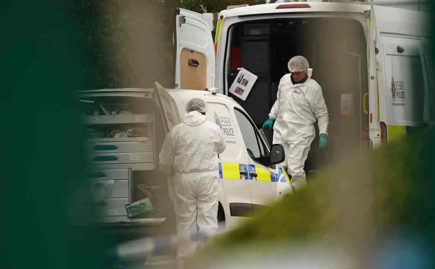 england container truck incident