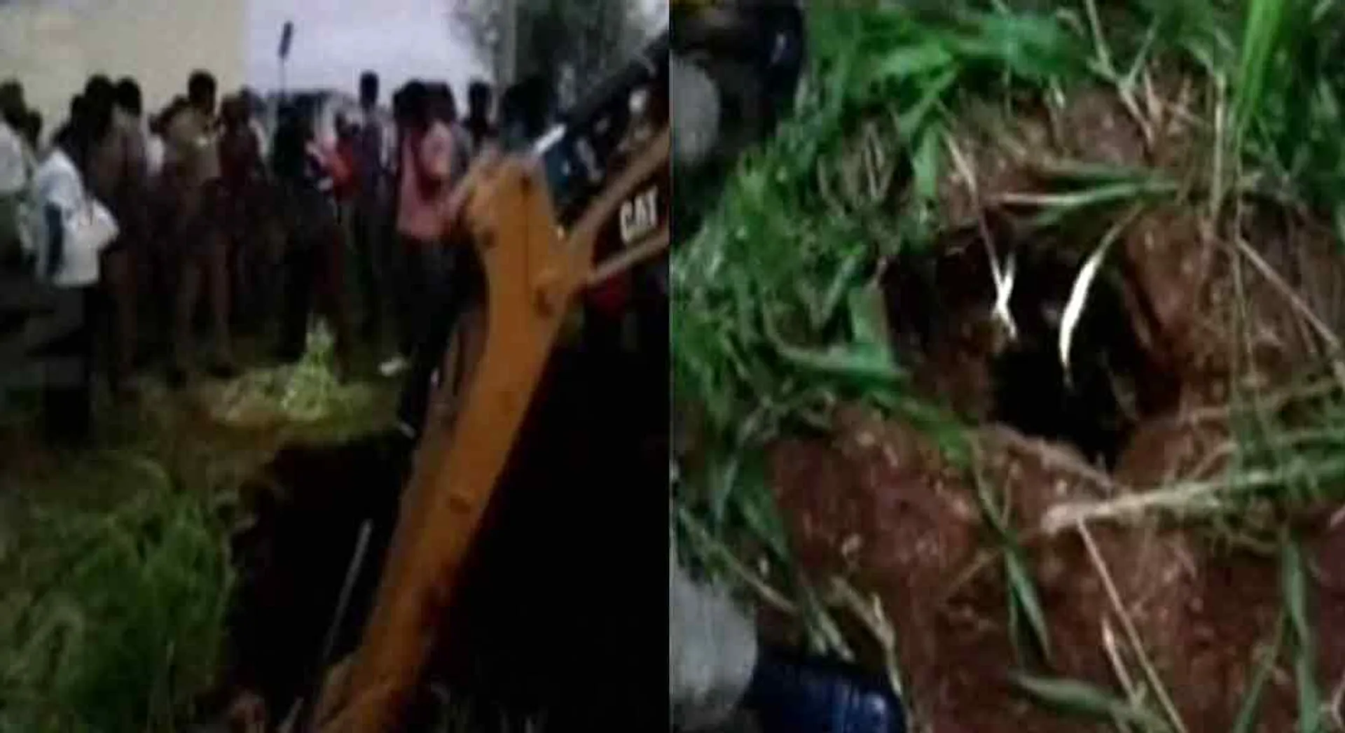 2 year old child trapped in deep well near Manapparai