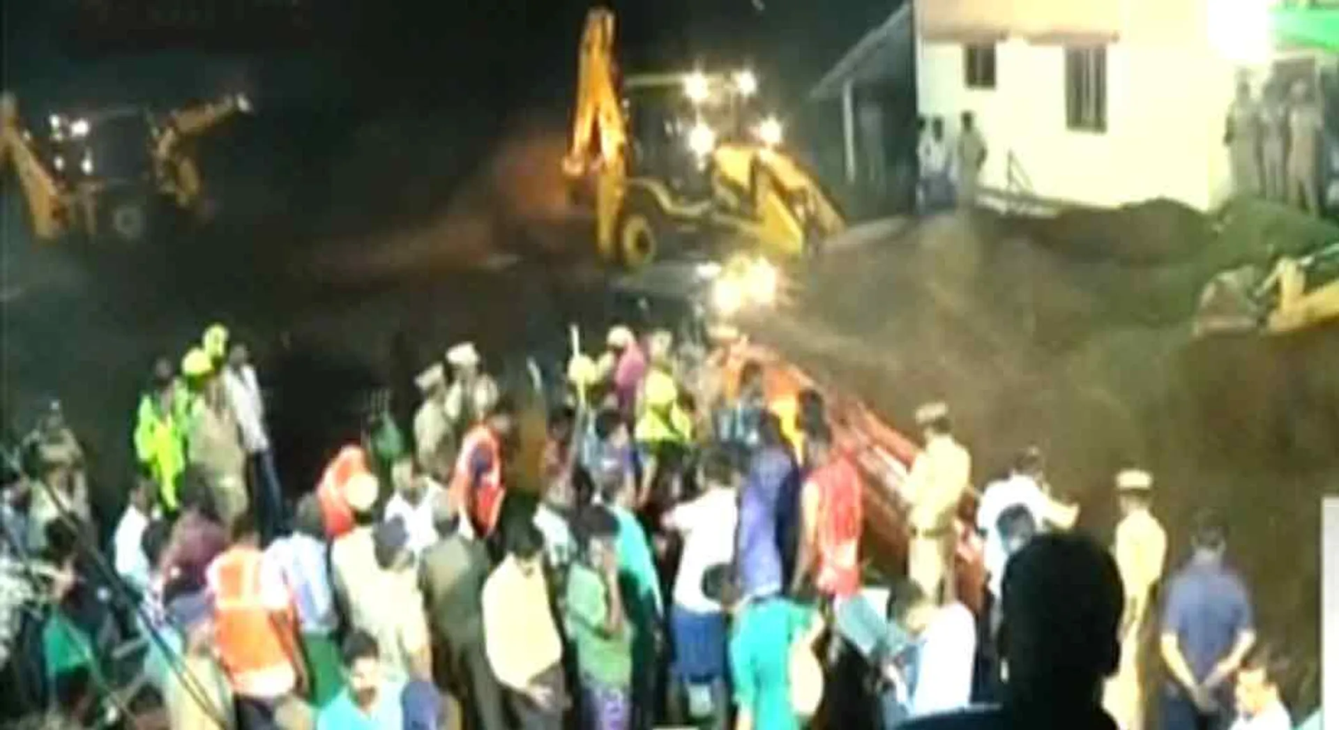  The intensity of re-drilling work near the deep well