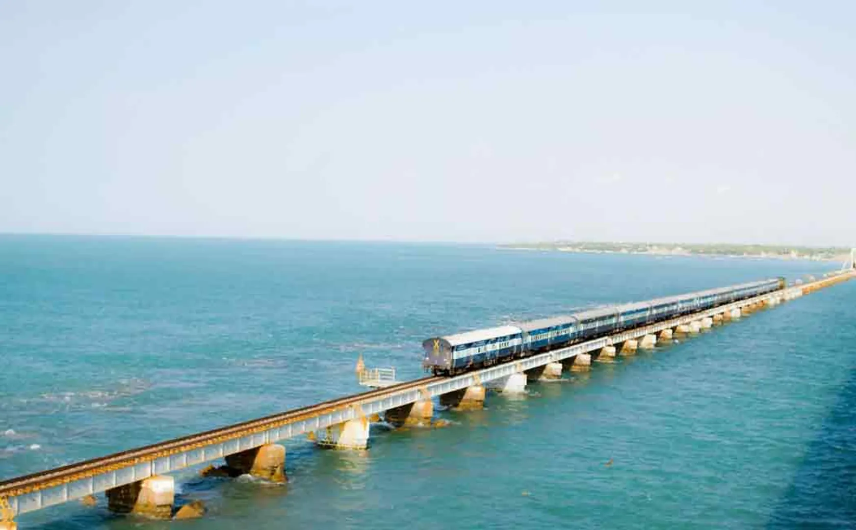 rameshwaram pampan bridge construction