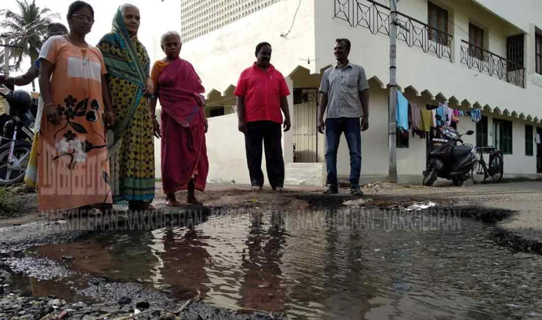   The miracle in Salem... the sudden 'waste fountain'
