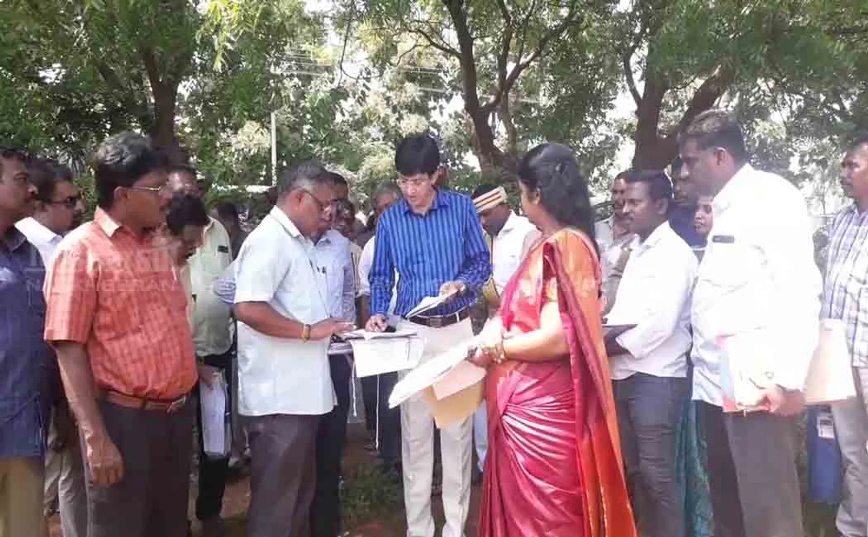 tenkasi district order radhakrishnan ias inspection 