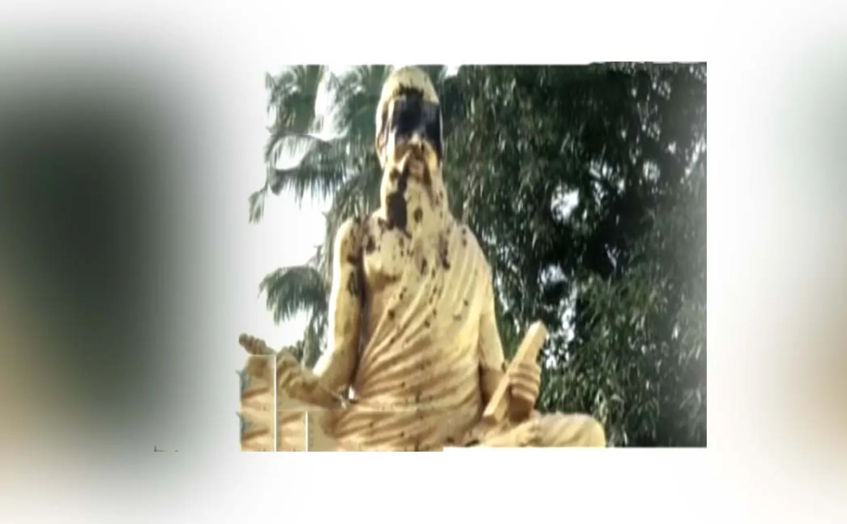 thanjavur district thiruvalluvar statue issue police investigation 
