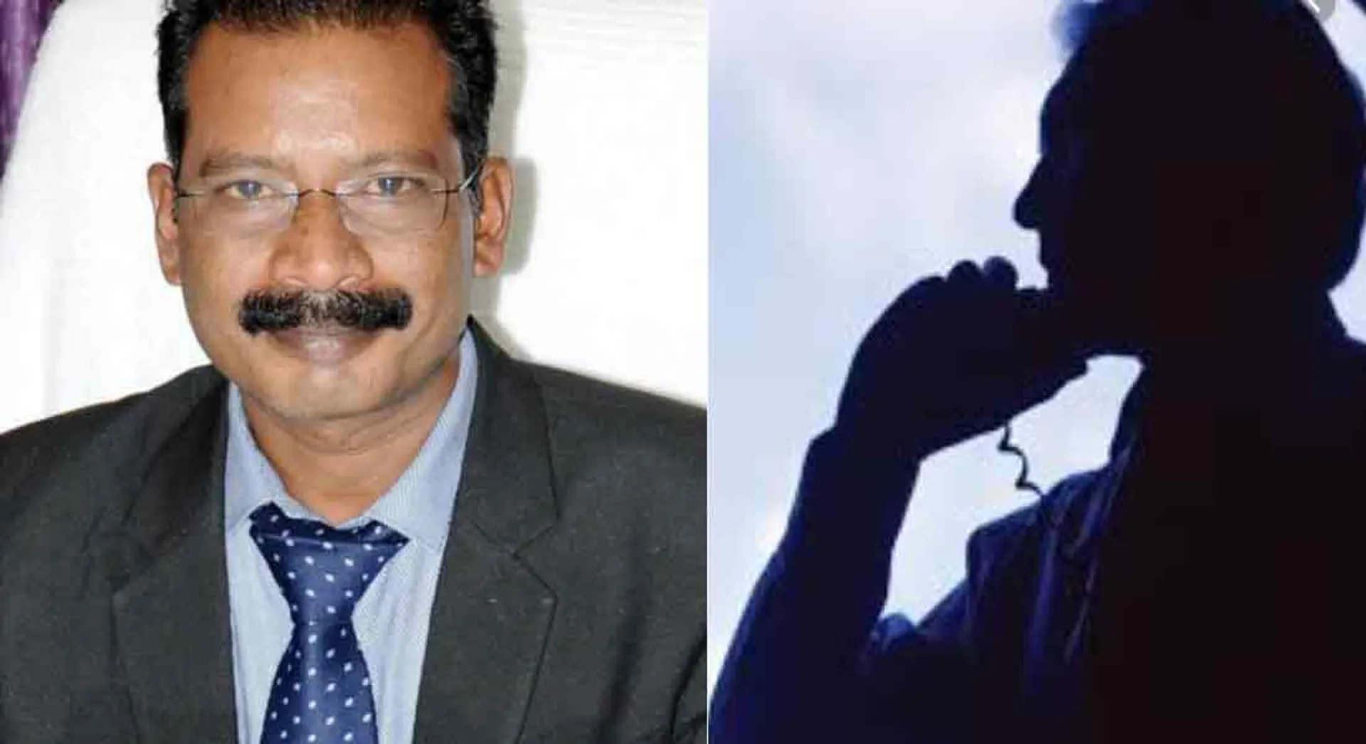 "I am not speaking ... it is not my voice" - District Collector
