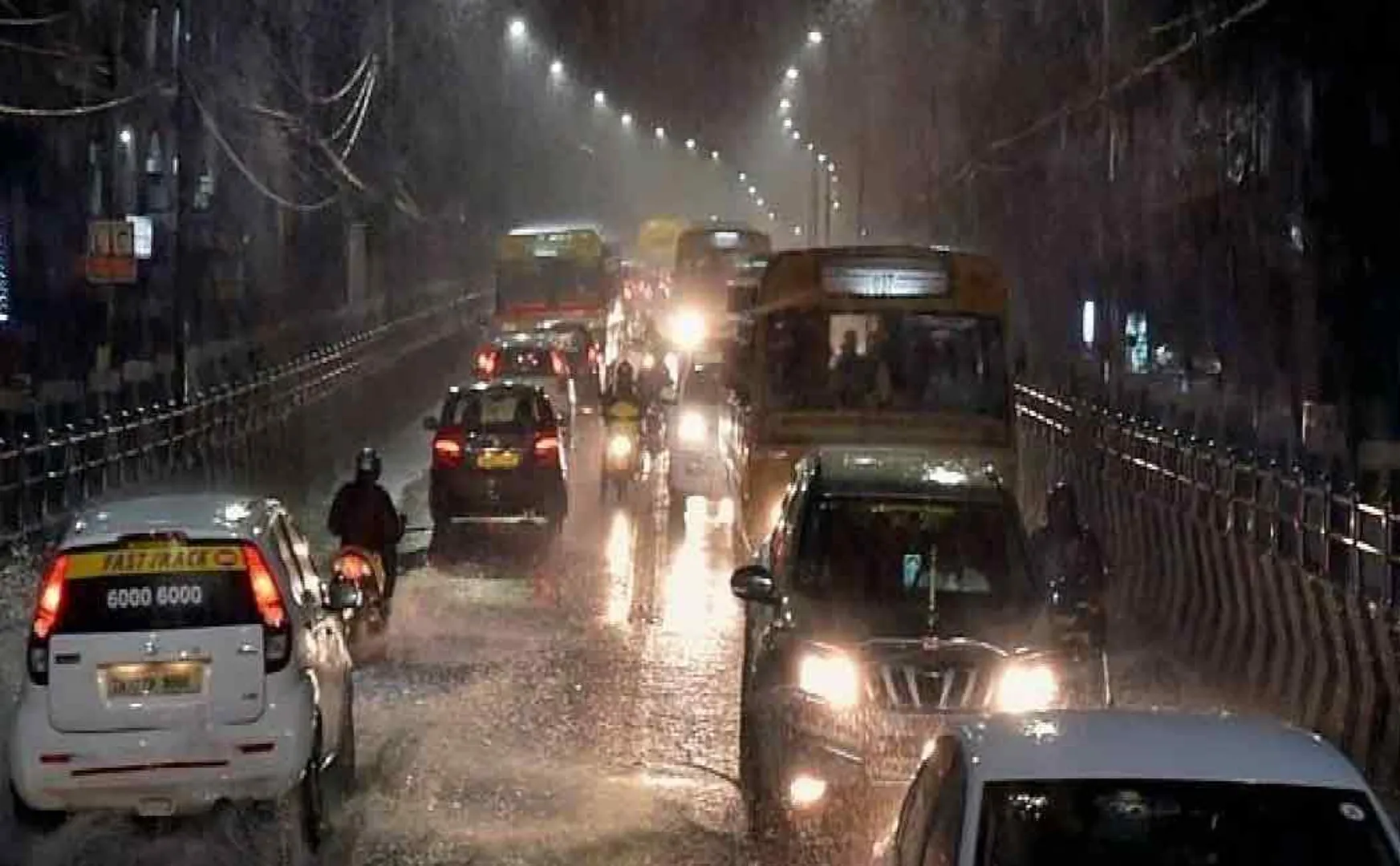 heavy rain