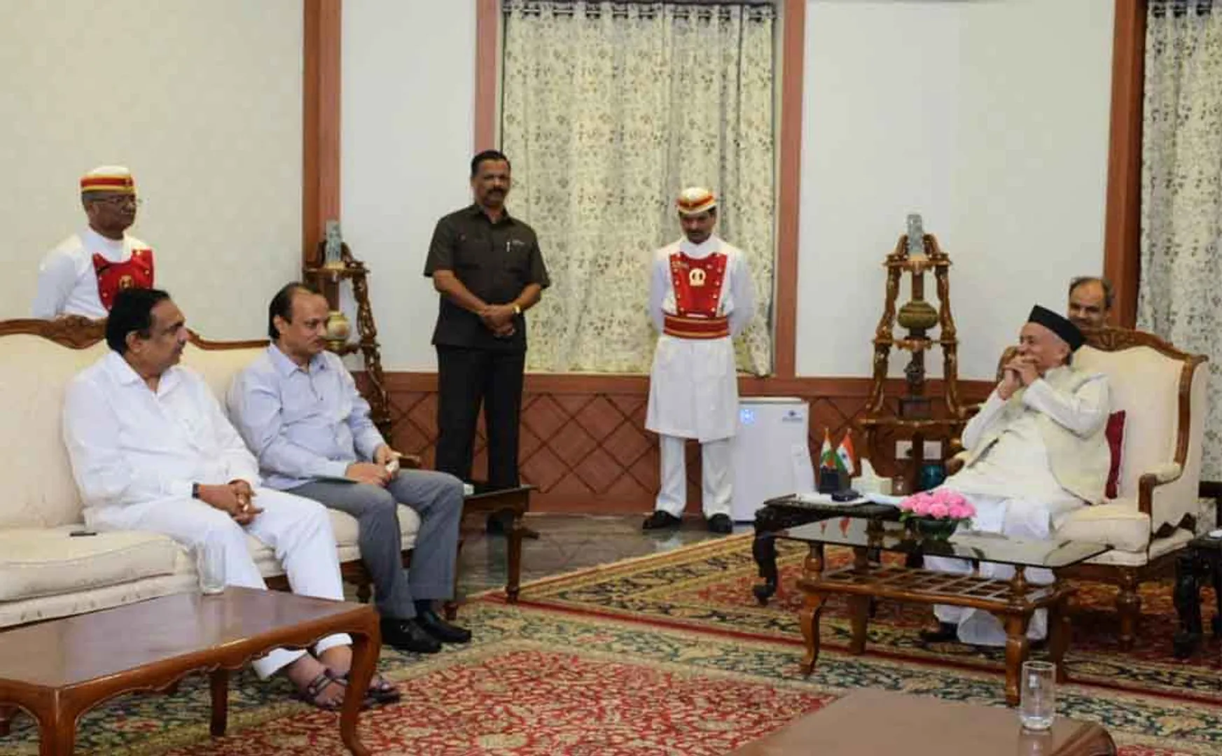 maharashtra politics governor invite nationalist congress party shiv sena shock 