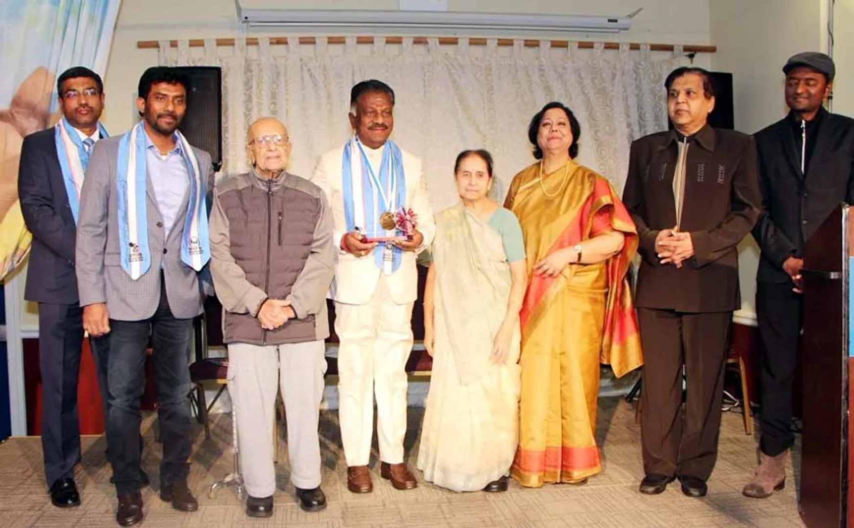deputy cm o paneerselvam america award theni mp raveendranath kumar 