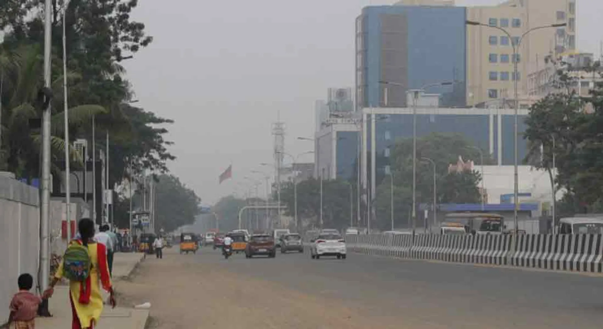  Air pollution in Chennai is low