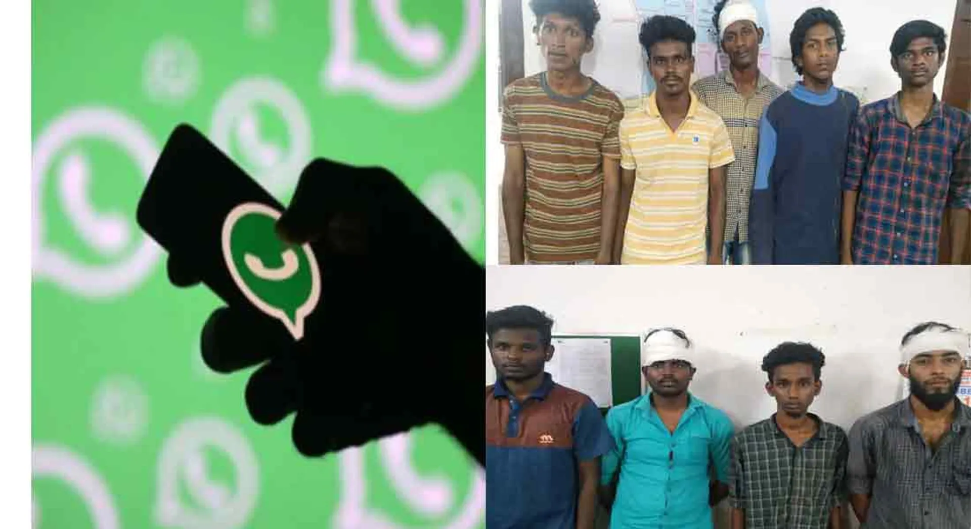 WhatsApp Status Dispute...9 arrested