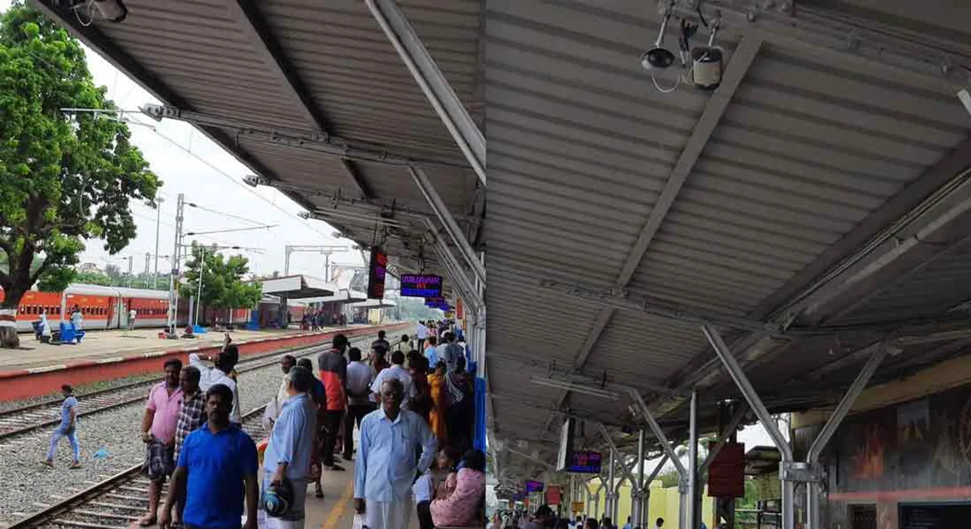  surveillance camera  in Chidambaram railway station 