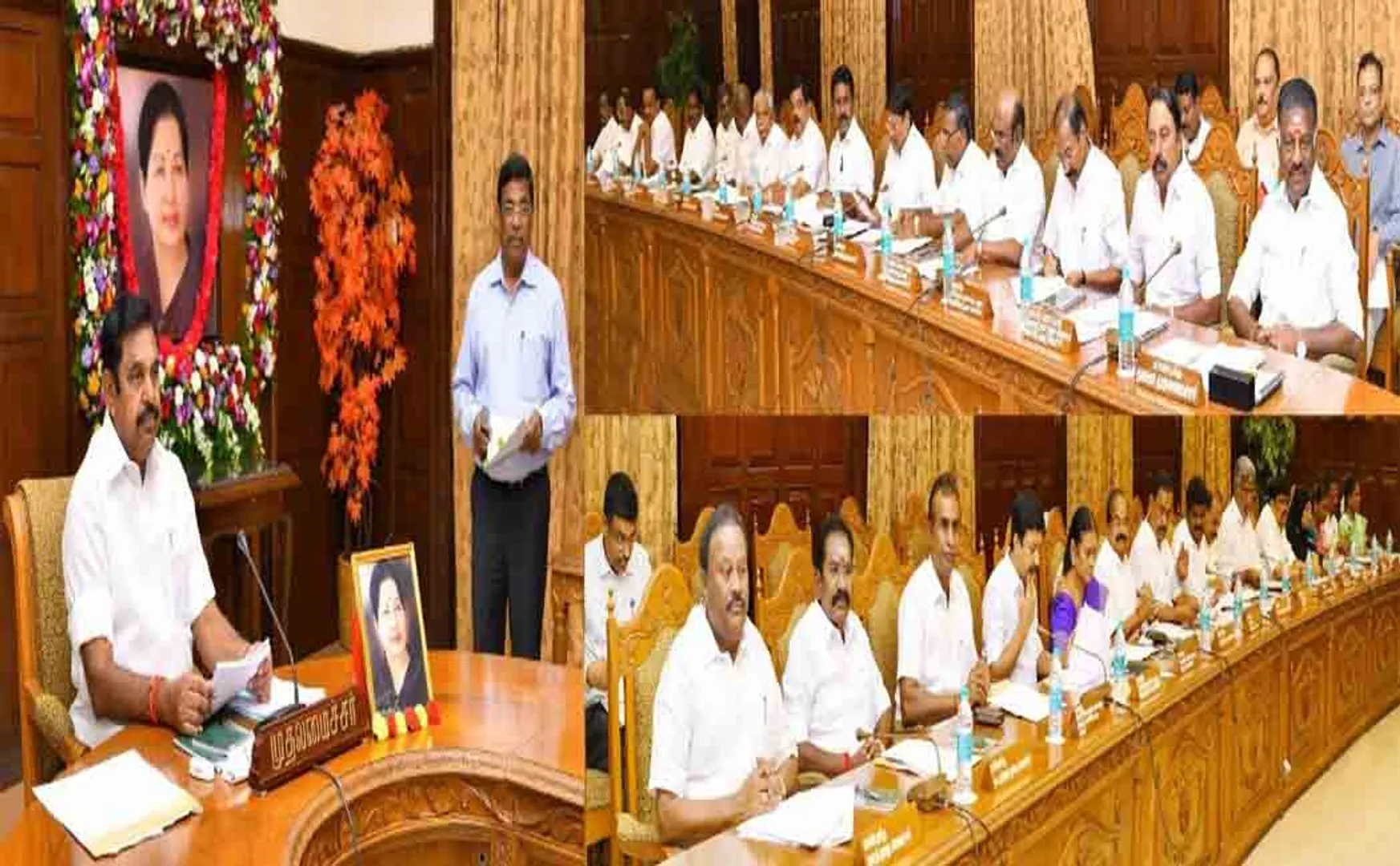 TAMILNADU CABINET MEETING NOV 19TH AT CHENNAI TAKE DECISION 