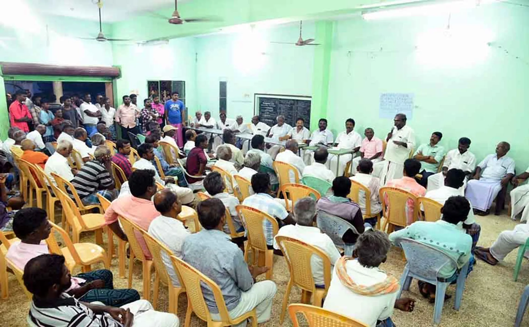 tenkasi new district peoples strike and discussion 