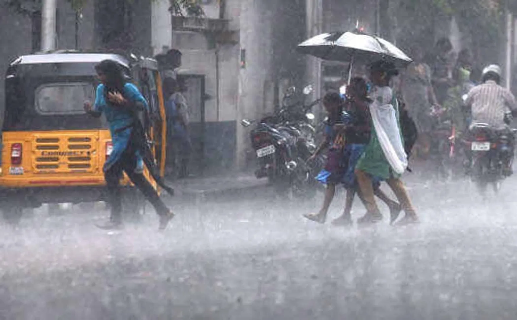 chennai, thiruvallur, kanchipuram districts heavy rain 