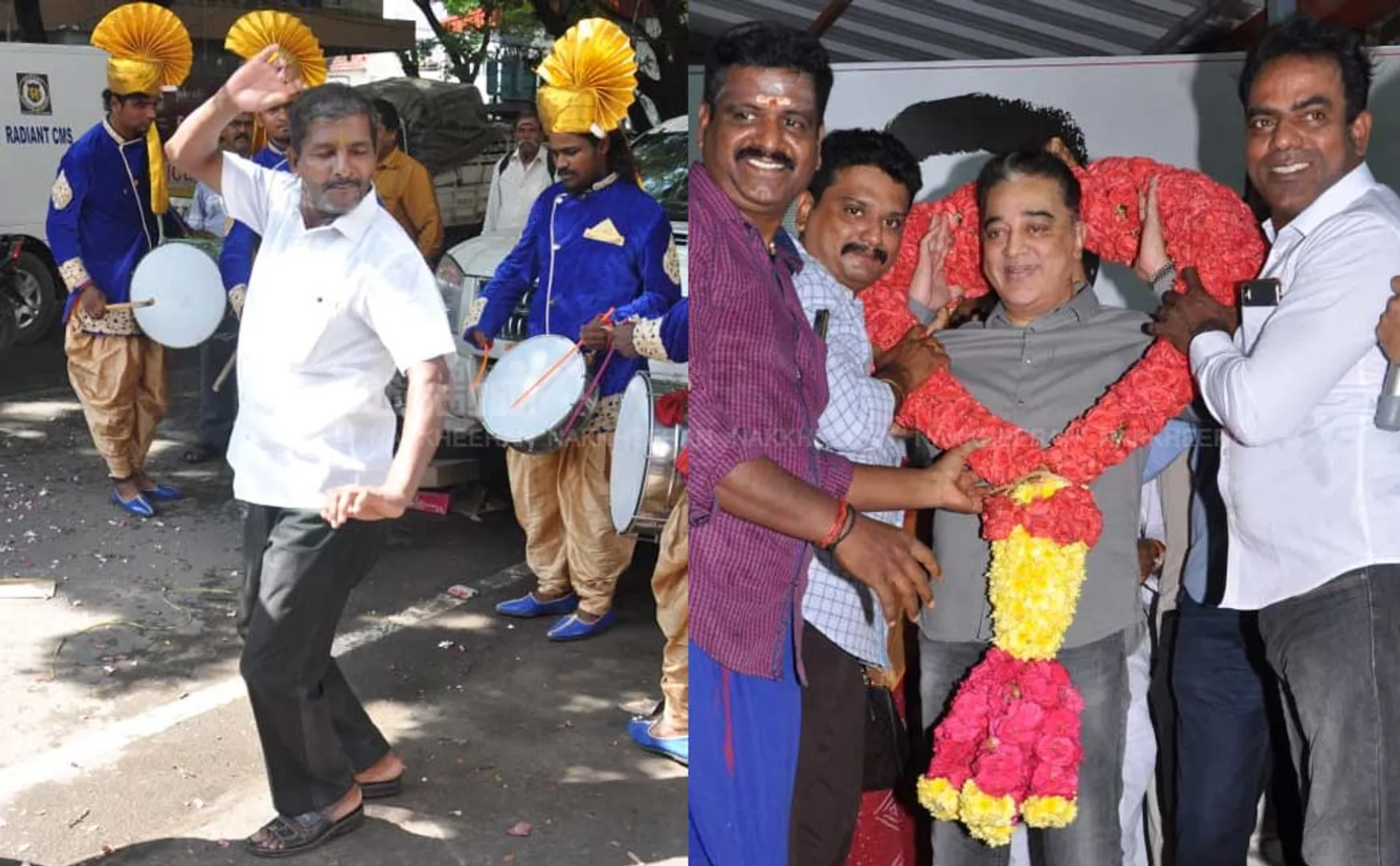  Volunteers who welcome Kamal