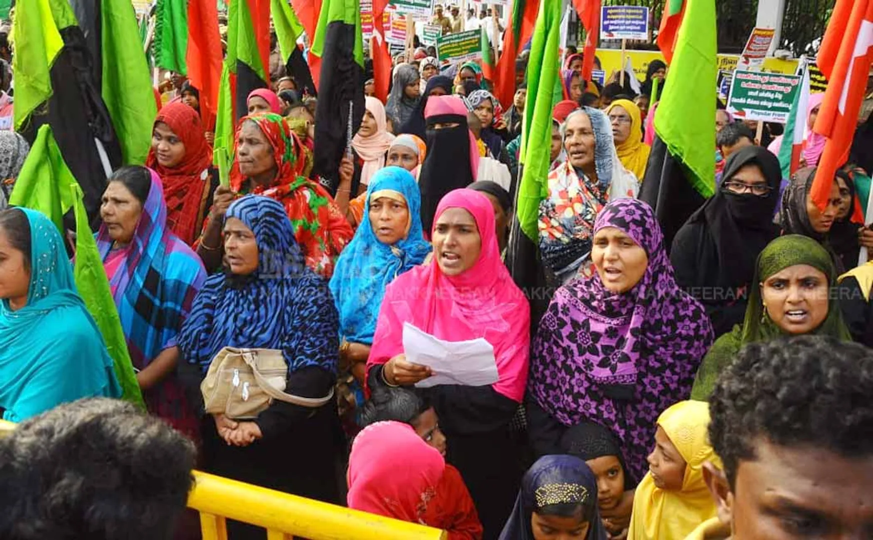 Protest for ayothi judgement 