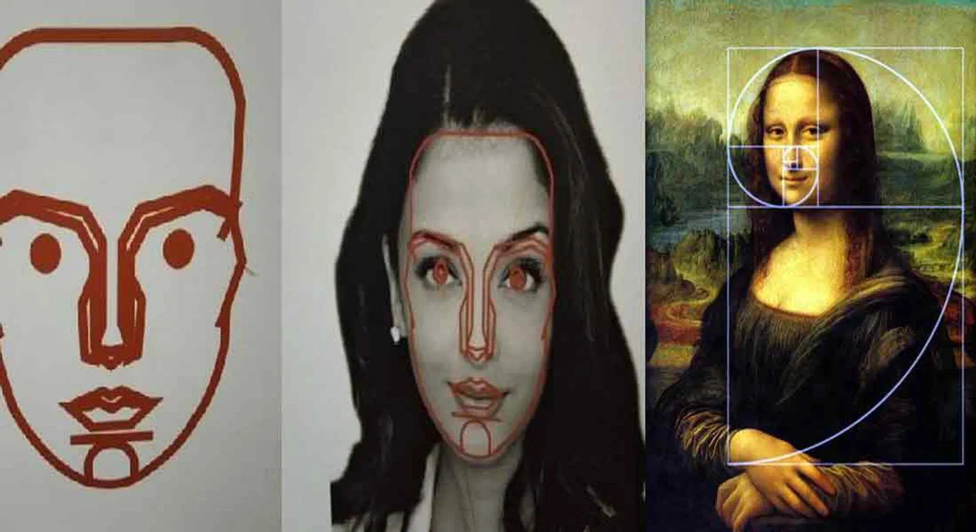 There is mathematical beauty in the beauty of a woman!
