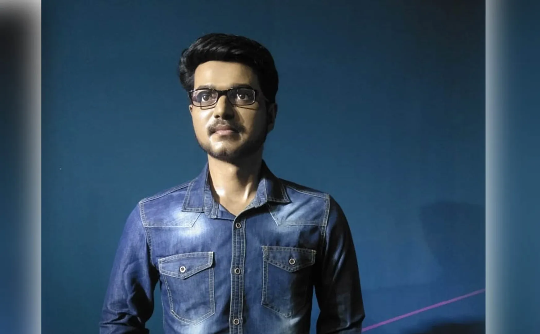  Actor Vijay's wax statue opens kanyakumari district 