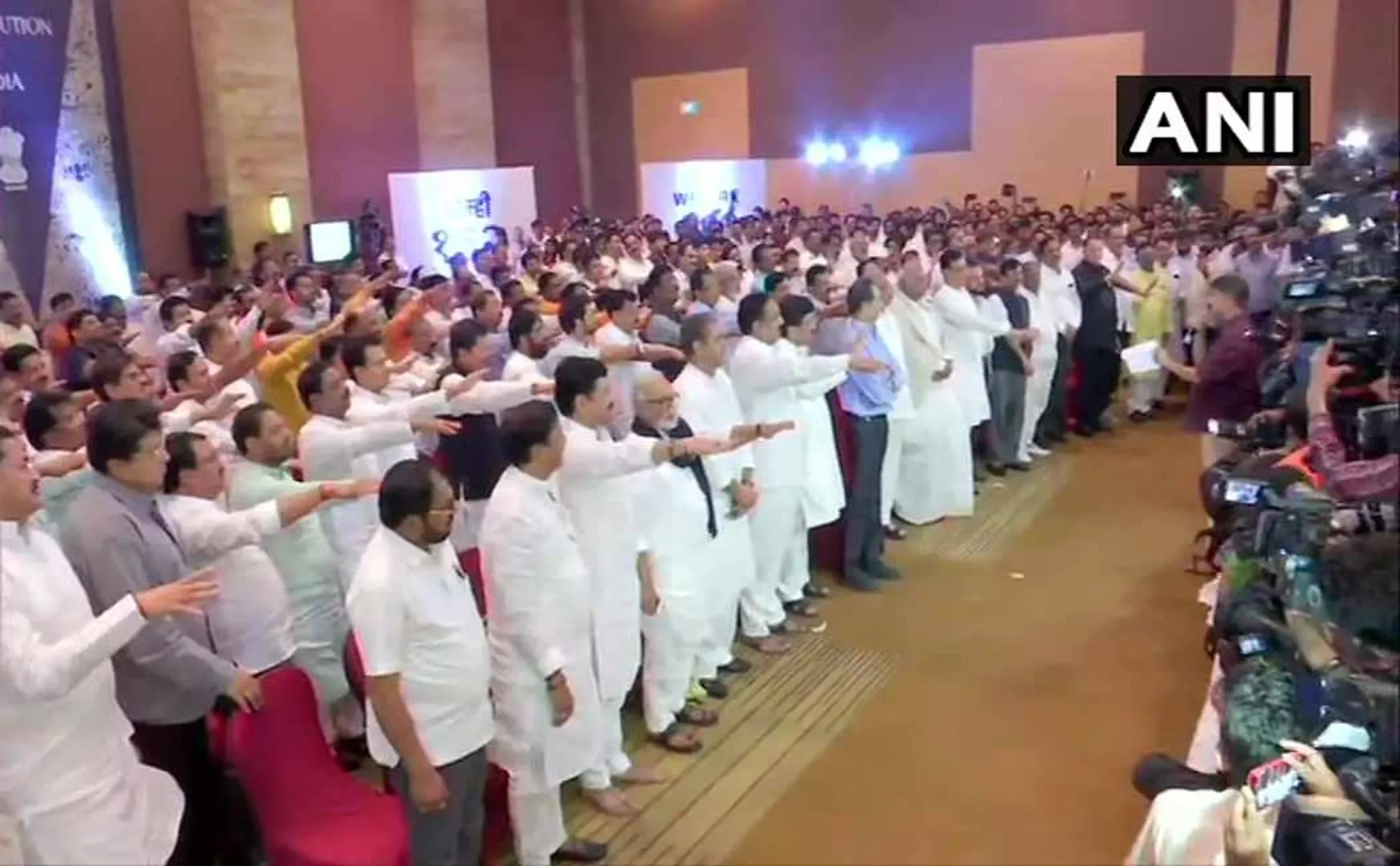 mumbai star hotel mlas  Acceptance of pledge