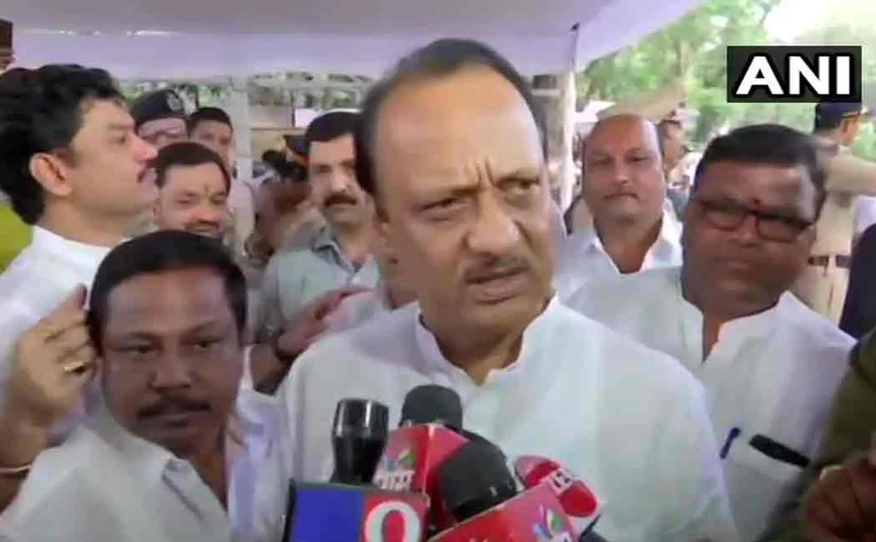 ajit pawar press meet