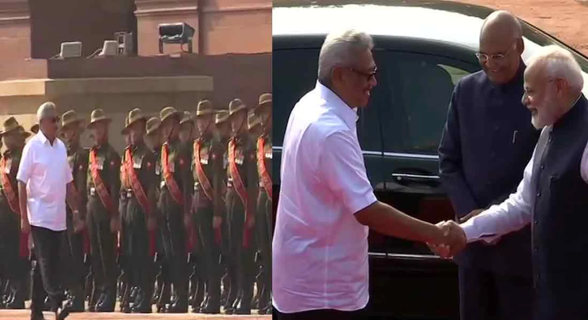Modi welcomes Gotabhaya Rajapakse in Delhi ...