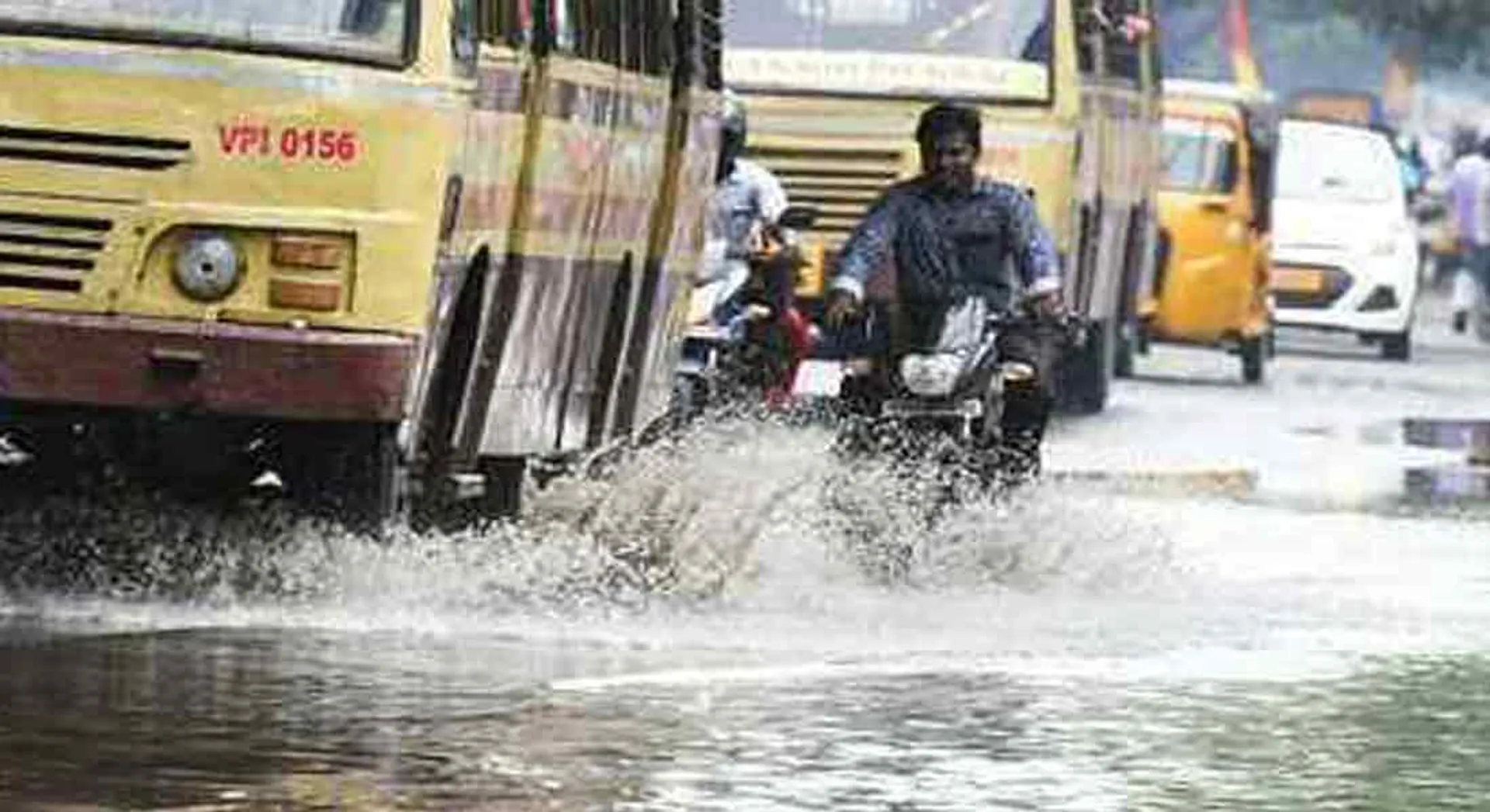  Heavy rainfall in Tamil Nadu