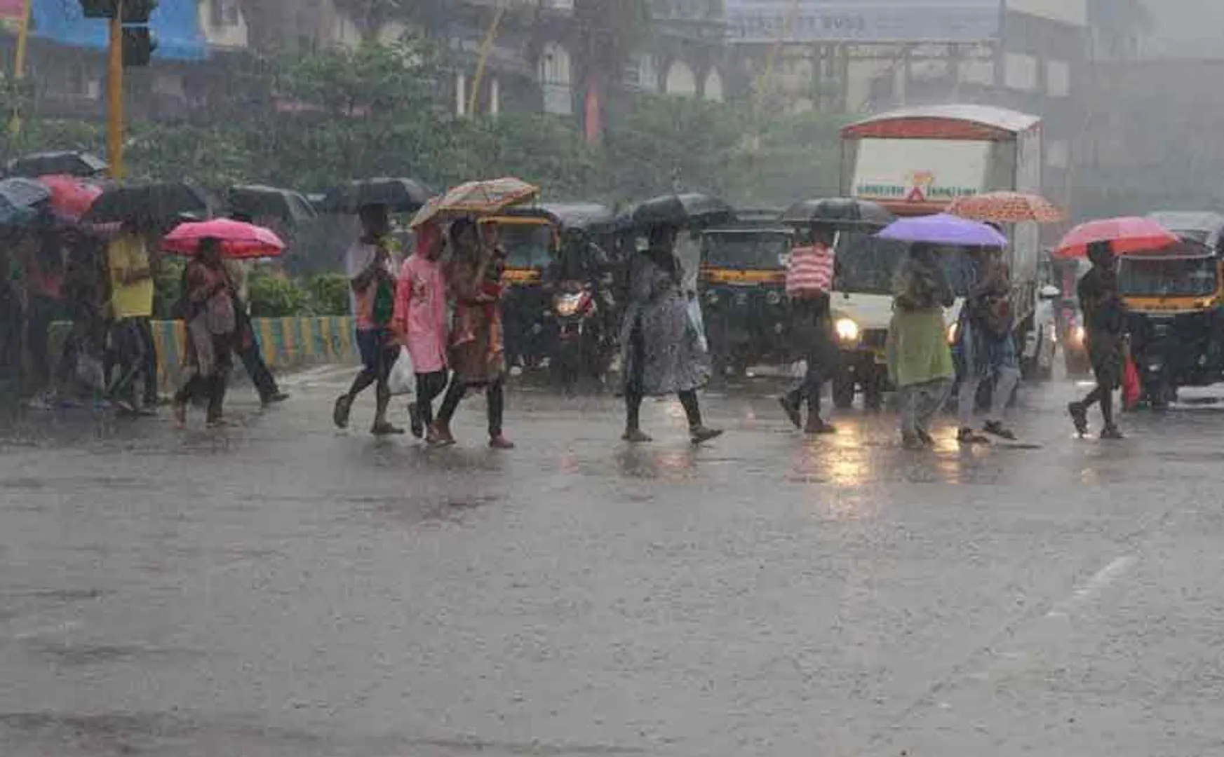 heavy rain