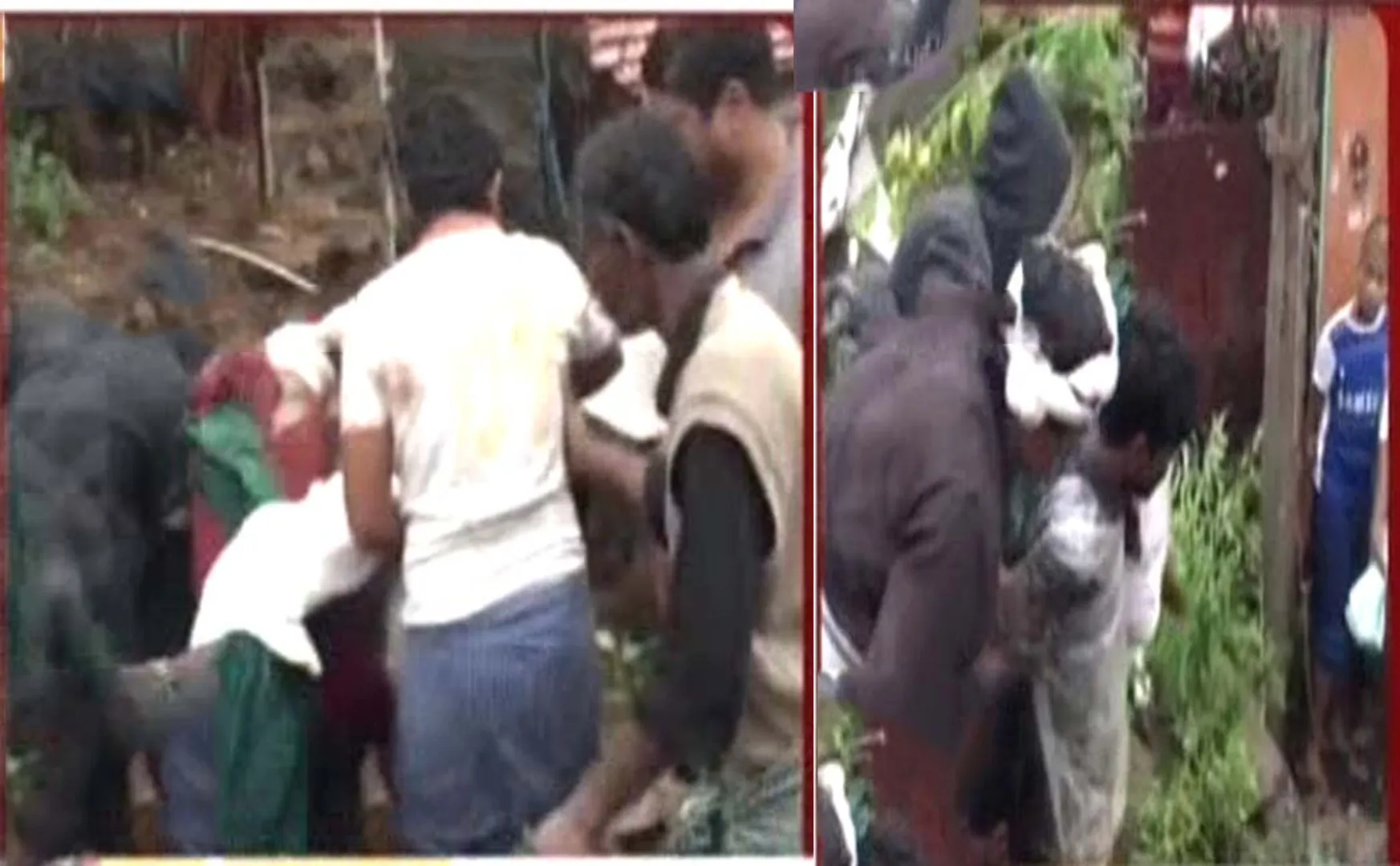 coimbatore heavy rain homes demolished 9 incident police rescue 